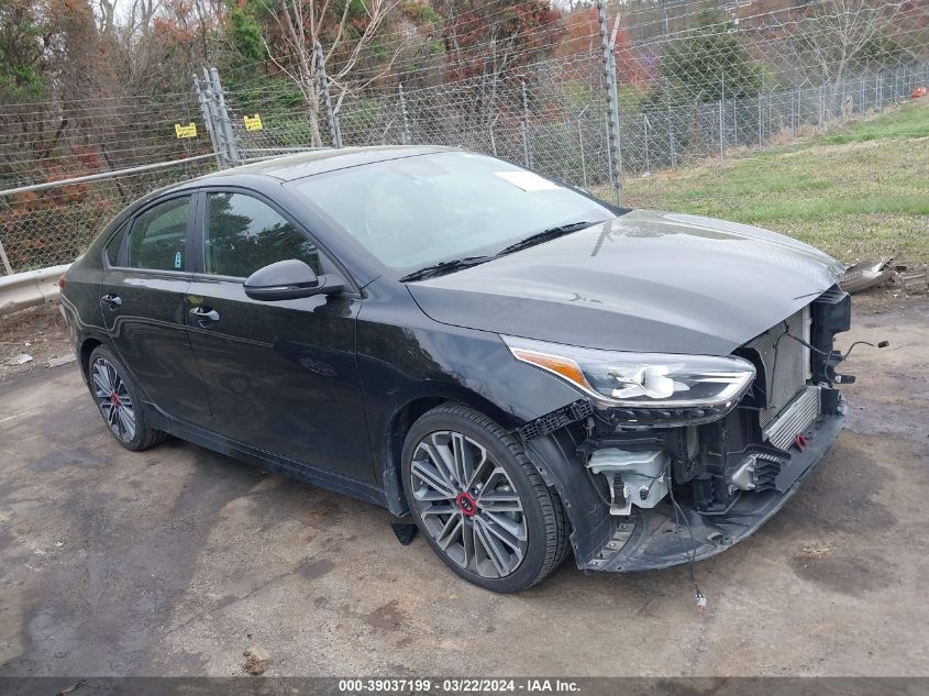 2021 Kia Forte Gt VIN: 3KPF44AC4ME344961 Lot: 39037199