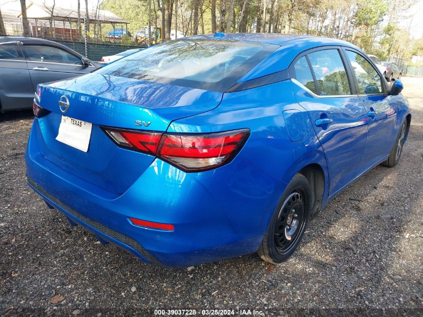 3N1AB8CV1NY265515 | 2022 NISSAN SENTRA