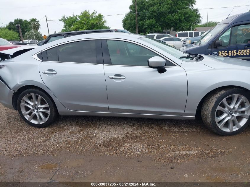 2017 Mazda Mazda6 Touring VIN: JM1GL1V56H1116535 Lot: 39037235