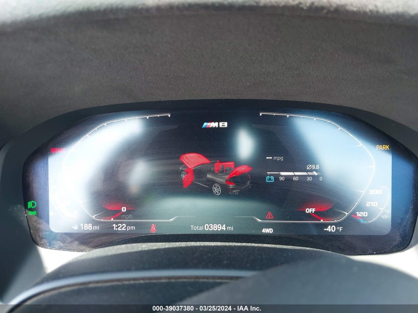 2023 BMW M8 COMPETITION - WBSDZ0C06PCL03028