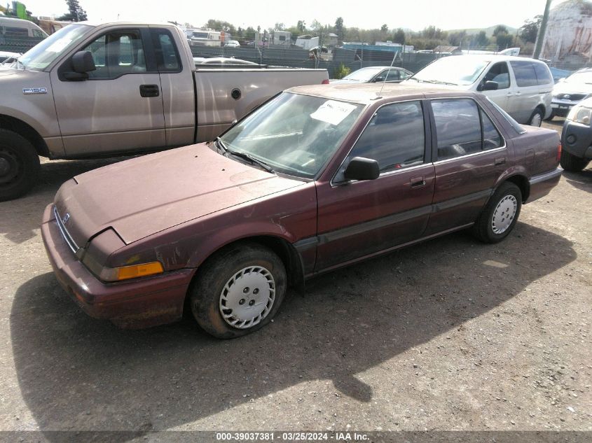 1988 Honda Accord Lx VIN: 1HGCA5630JA097903 Lot: 39037381