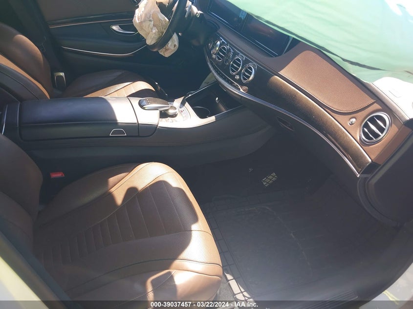 2015 Mercedes-Benz S 550 VIN: WDDUG8CB3FA115886 Lot: 39037457