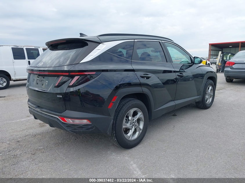 VIN 5NMJBCAE6NH036602 2022 HYUNDAI TUCSON SEL