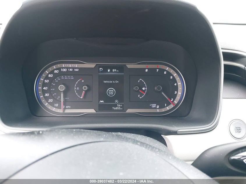 VIN 5NMJBCAE6NH036602 2022 HYUNDAI TUCSON SEL
