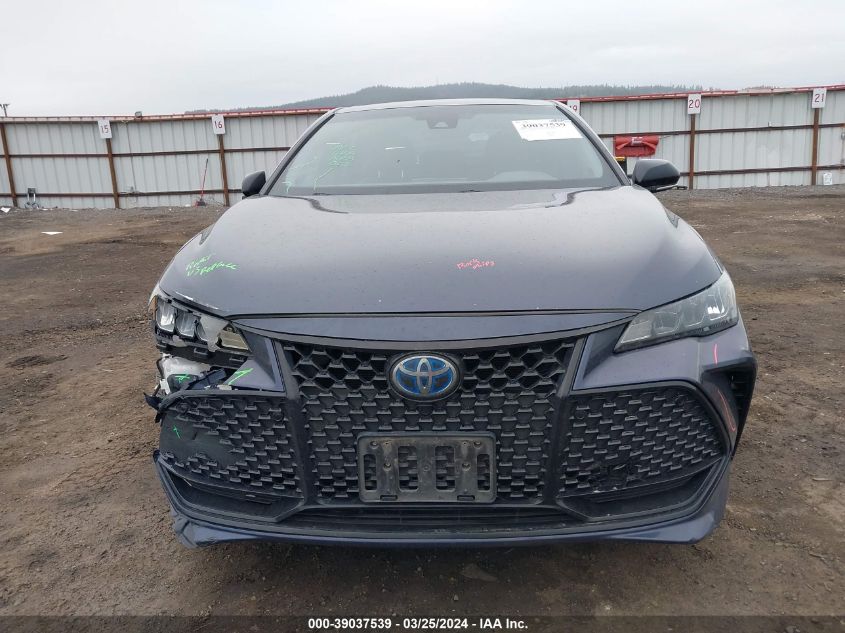 2019 Toyota Avalon Hybrid Xse VIN: 4T1B21FB0KU002923 Lot: 39037539