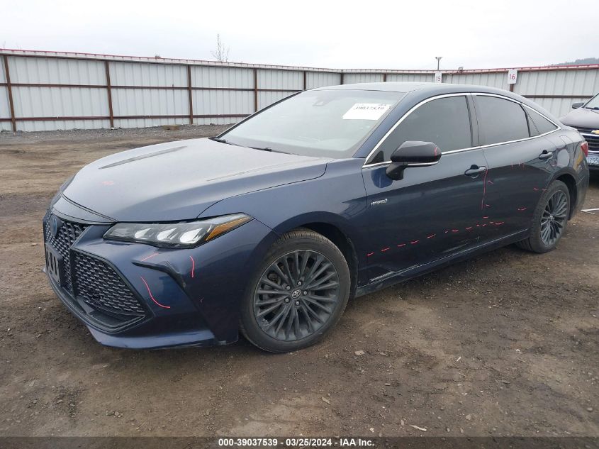 2019 Toyota Avalon Hybrid Xse VIN: 4T1B21FB0KU002923 Lot: 39037539