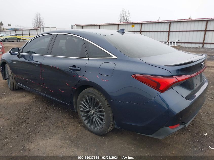 2019 Toyota Avalon Hybrid Xse VIN: 4T1B21FB0KU002923 Lot: 39037539