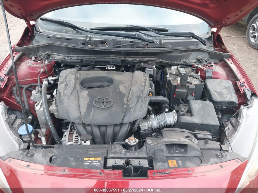 VIN 3MYDLBYVXKY520401 2019 TOYOTA YARIS LE