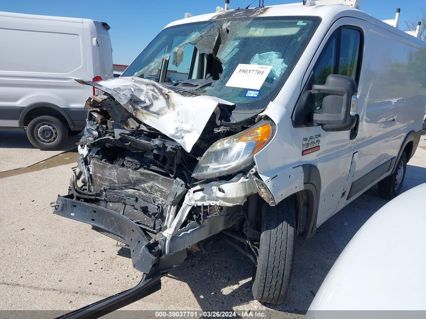 2016 Ram Promaster 1500 Low Roof VIN: 3C6TRVAGXGE115211 Lot: 39037701