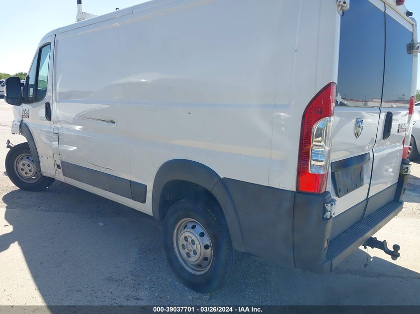 2016 Ram Promaster 1500 Low Roof VIN: 3C6TRVAGXGE115211 Lot: 39037701