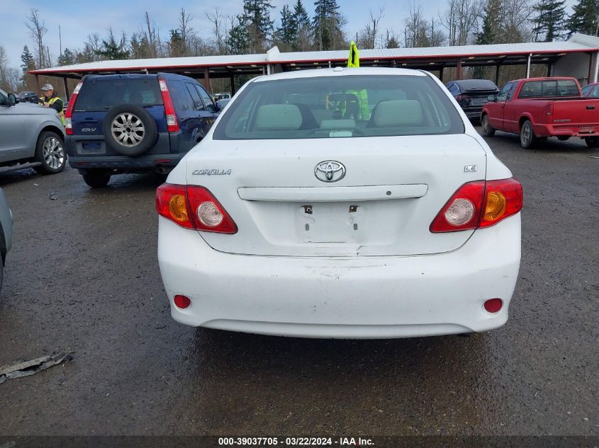 2010 Toyota Corolla Le VIN: 1NXBU4EE8AZ187664 Lot: 39037705