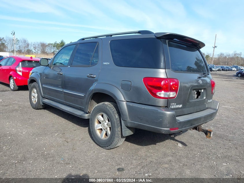 2006 Toyota Sequoia Sr5 V8 VIN: 5TDBT44A56S263648 Lot: 39037860