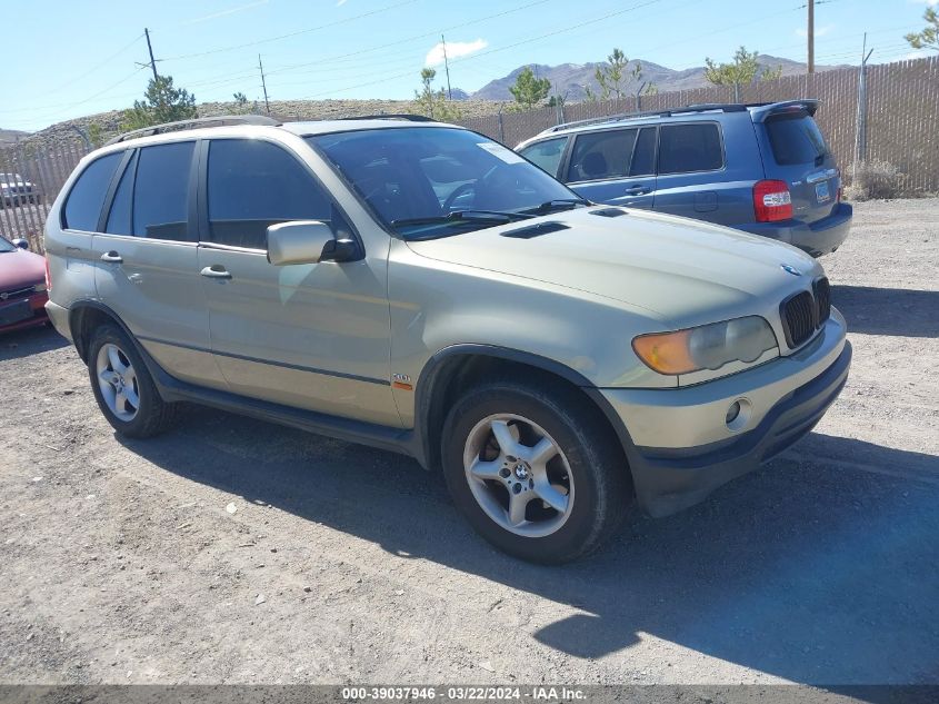 2001 BMW X5 3.0 VIN: WBAFA53501LM87032 Lot: 39037946