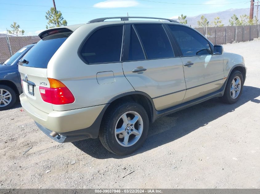 2001 BMW X5 3.0 VIN: WBAFA53501LM87032 Lot: 39037946