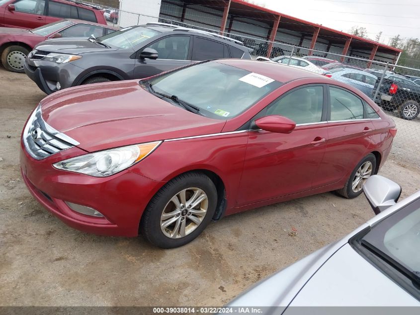 2013 Hyundai Sonata Gls VIN: 5NPEB4AC0DH600493 Lot: 39038014