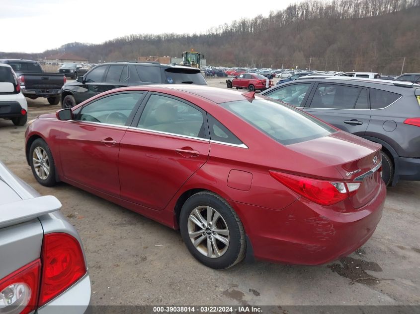 5NPEB4AC0DH600493 2013 Hyundai Sonata Gls