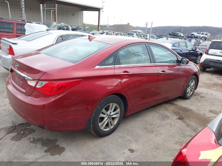 5NPEB4AC0DH600493 2013 Hyundai Sonata Gls