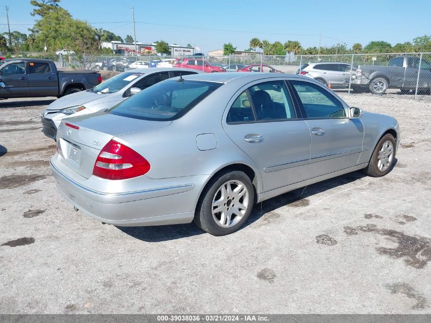 WDBUF26J25A583344 | 2005 MERCEDES-BENZ E 320 CDI