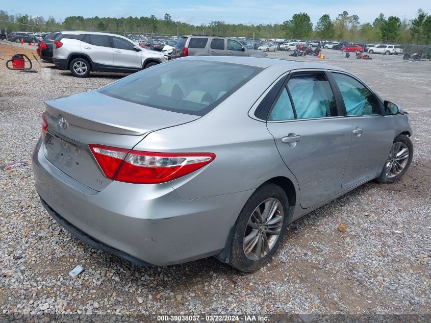 2015 Toyota Camry Se VIN: 4T1BF1FKXFU975799 Lot: 39038037