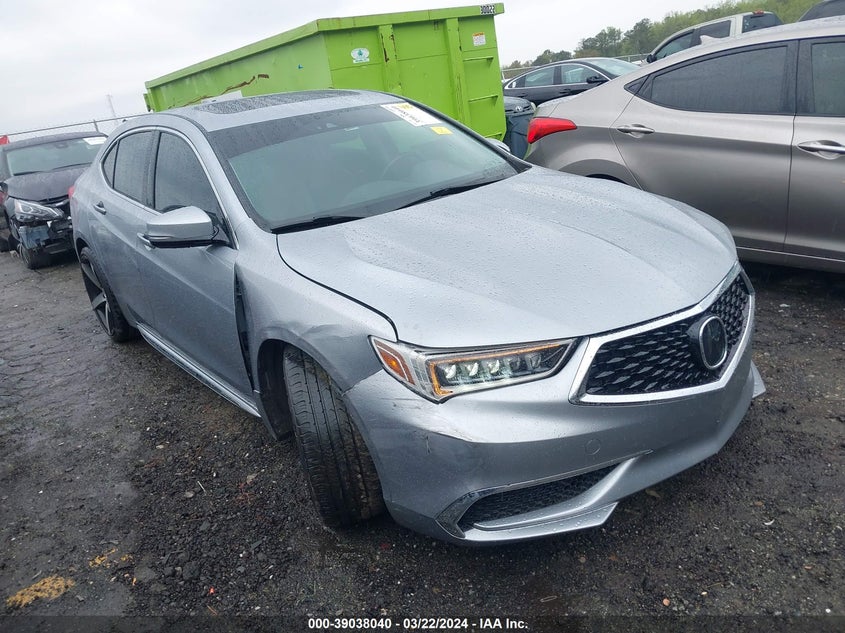 2019 Acura Tlx Tech Pkg VIN: 19UUB2F48KA008881 Lot: 39038040