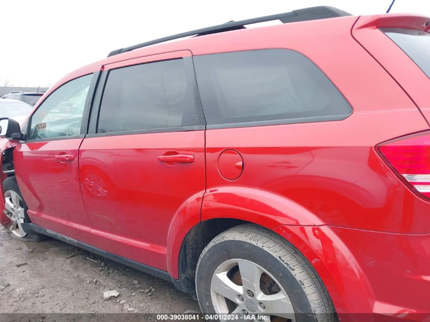 2016 Dodge Journey Se VIN: 3C4PDCAB8GT225901 Lot: 39038041