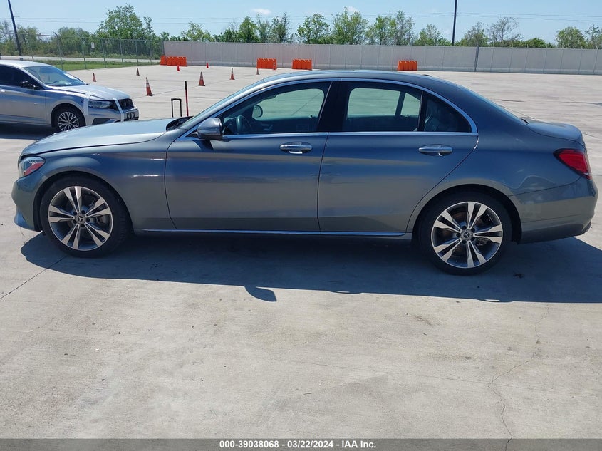 2019 MERCEDES-BENZ C-CLASS VIN: 55SWF8DB6KU299662
