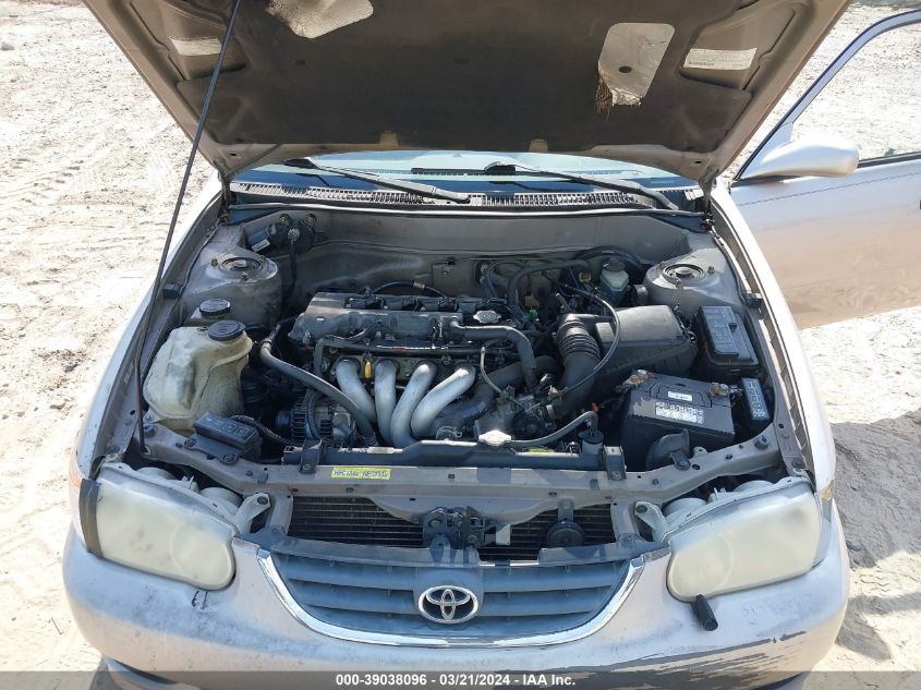 1NXBR12E41Z489277 | 2001 TOYOTA COROLLA