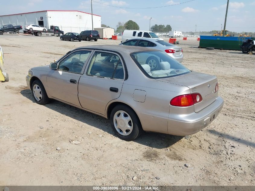 1NXBR12E41Z489277 | 2001 TOYOTA COROLLA