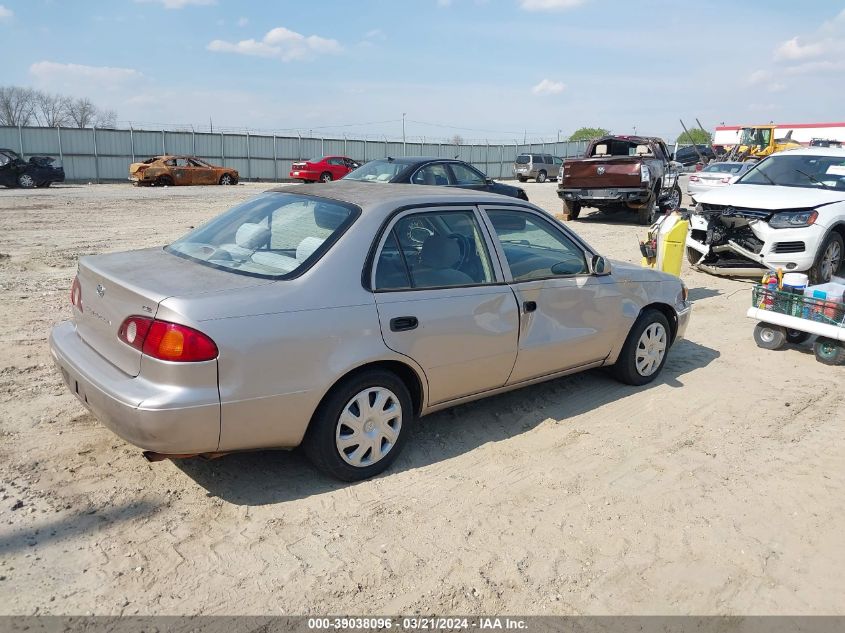 1NXBR12E41Z489277 | 2001 TOYOTA COROLLA