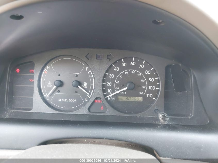 1NXBR12E41Z489277 | 2001 TOYOTA COROLLA