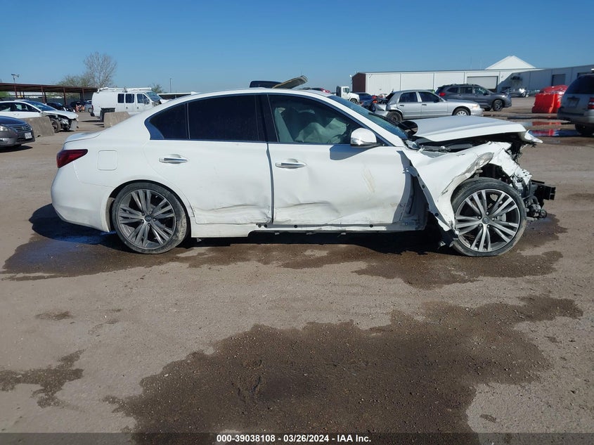 VIN JN1EV7AP5JM591256 2018 INFINITI Q50 LUXE/SPORT