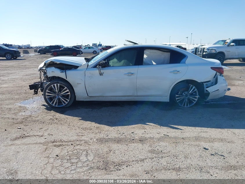 VIN JN1EV7AP5JM591256 2018 INFINITI Q50 LUXE/SPORT