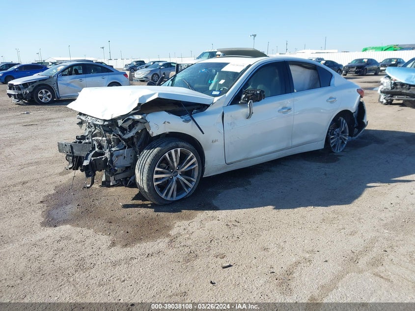 VIN JN1EV7AP5JM591256 2018 INFINITI Q50 LUXE/SPORT
