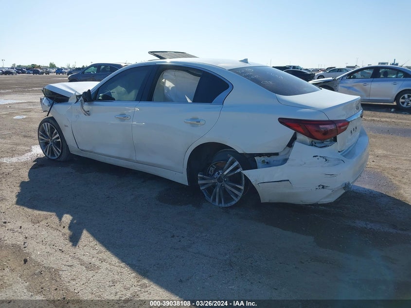VIN JN1EV7AP5JM591256 2018 INFINITI Q50 LUXE/SPORT