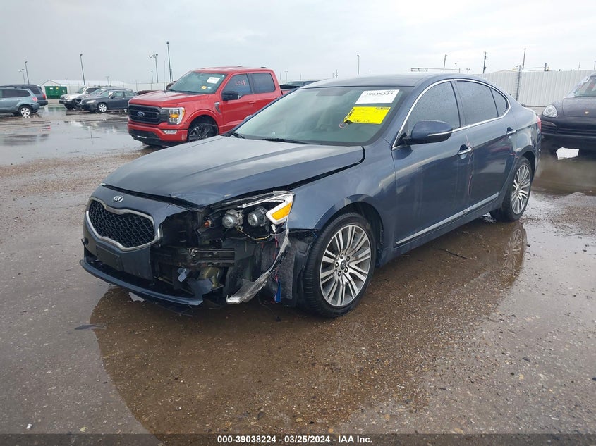 2014 Kia Cadenza Premium VIN: KNALN4D74E5160855 Lot: 39038224