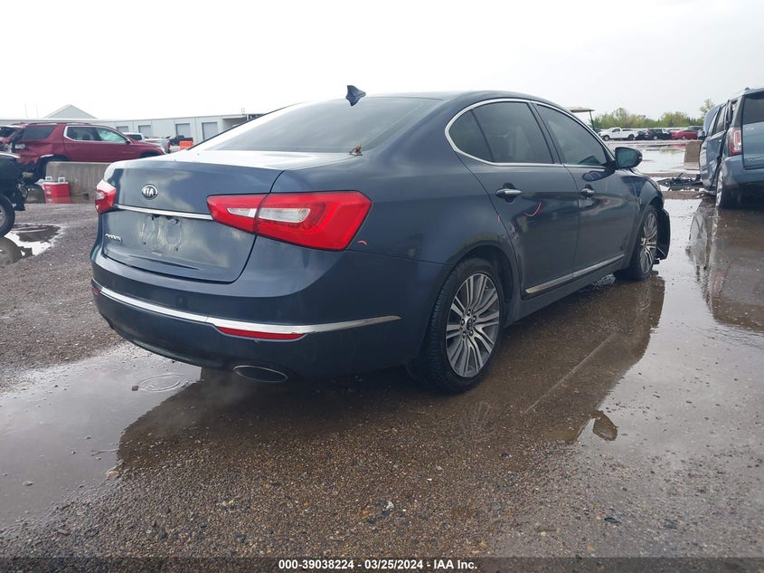 2014 Kia Cadenza Premium VIN: KNALN4D74E5160855 Lot: 39038224