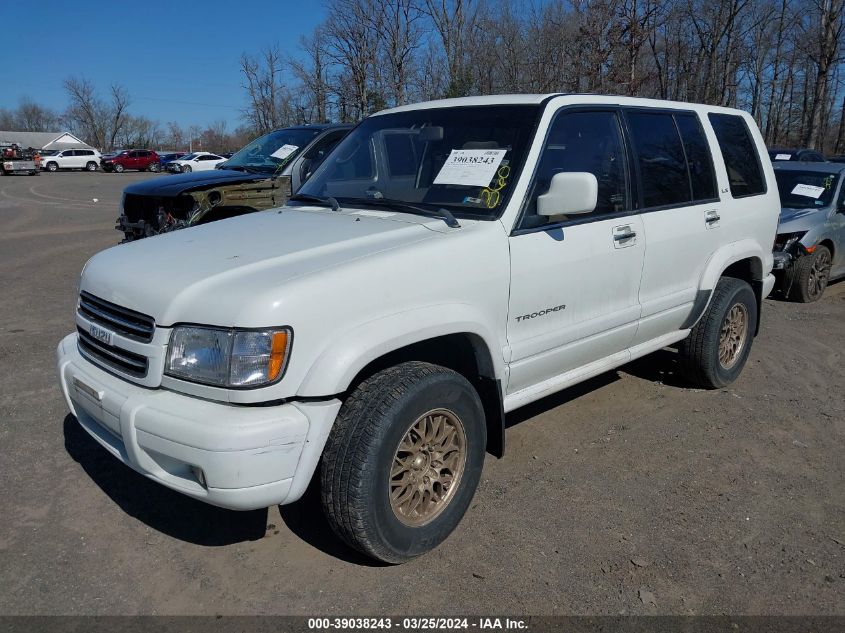 2000 Isuzu Trooper S/Ls/Limited VIN: JACDJ58X6Y7J04717 Lot: 39038243