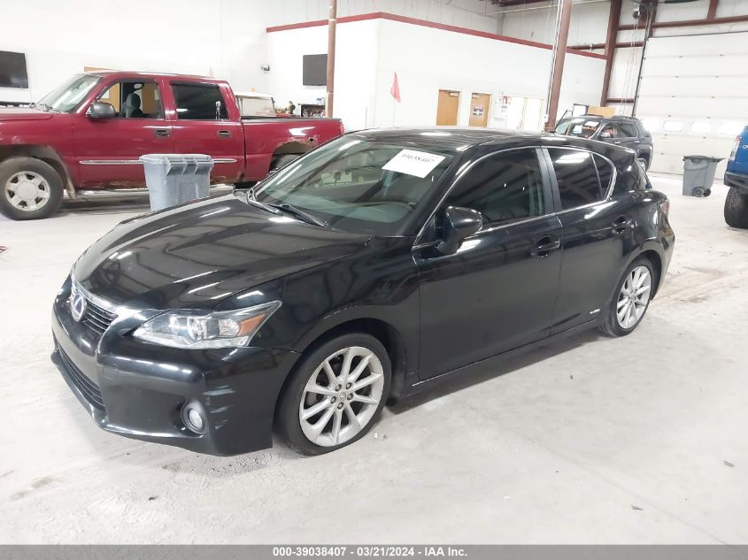 JTHKD5BH3D2173100 | 2013 LEXUS CT 200H