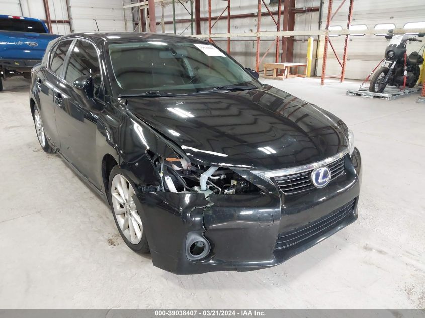 JTHKD5BH3D2173100 | 2013 LEXUS CT 200H