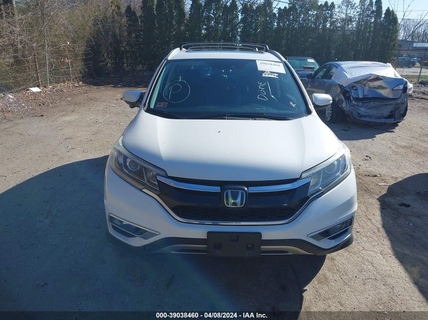 2015 HONDA CR-V TOURING - 5J6RM4H96FL085918