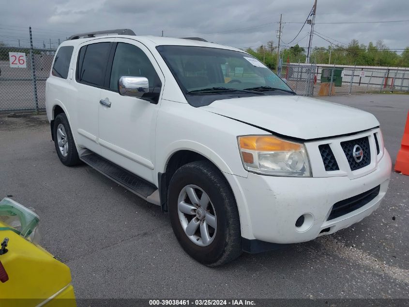 2012 Nissan Armada Sv VIN: 5N1BA0ND8CN620471 Lot: 39038461