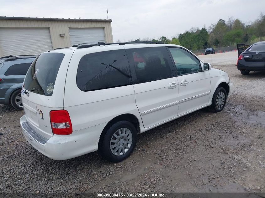 2003 Kia Sedona Ex/Lx VIN: KNDUP131836454456 Lot: 39038475