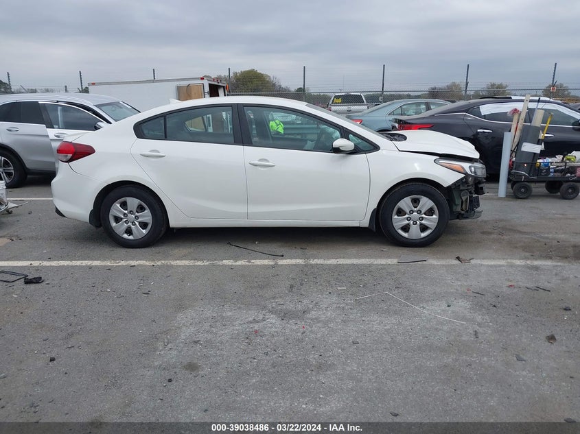 2017 KIA FORTE LX - 3KPFK4A7XHE120107