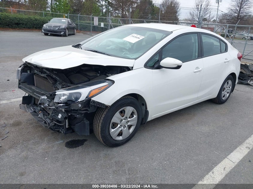 2017 KIA FORTE LX - 3KPFK4A7XHE120107