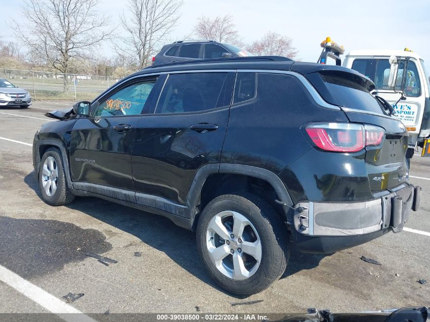 2019 Jeep Compass Latitude 4X4 VIN: 3C4NJDBB4KT623071 Lot: 39038500