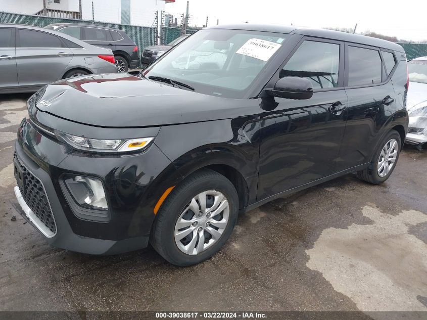 2022 Kia Soul Lx VIN: KNDJ23AU0N7170827 Lot: 39038617