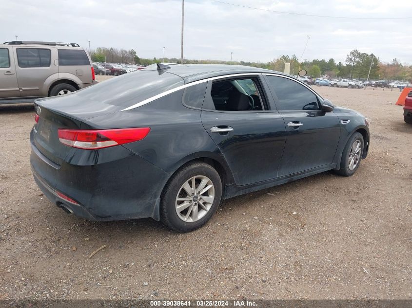 2018 Kia Optima Lx VIN: 5XXGT4L39JG179724 Lot: 39202422