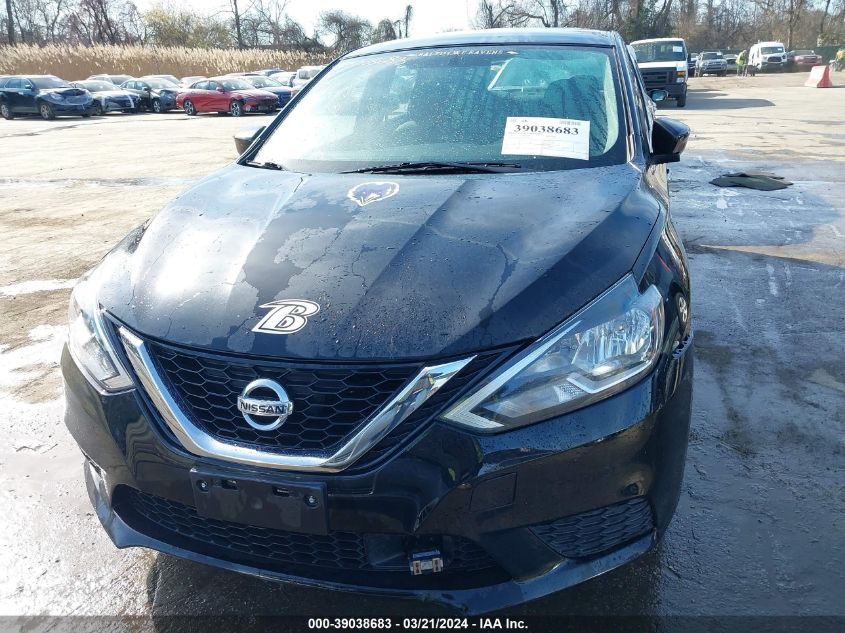 2018 Nissan Sentra Sv VIN: 3N1AB7APXJY261889 Lot: 39038683