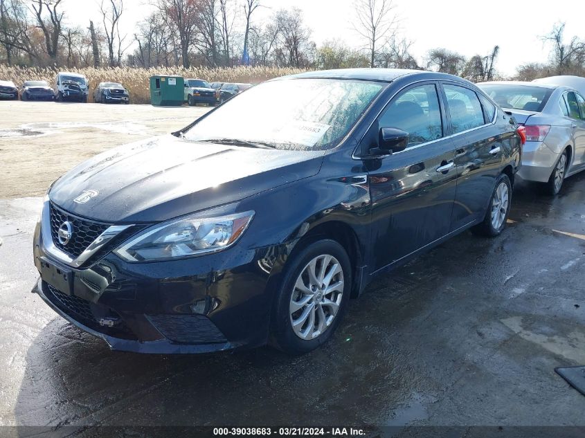 2018 Nissan Sentra Sv VIN: 3N1AB7APXJY261889 Lot: 39038683