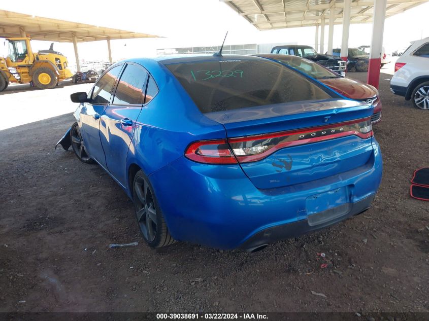 1C3CDFEB3FD224075 2015 Dodge Dart Gt